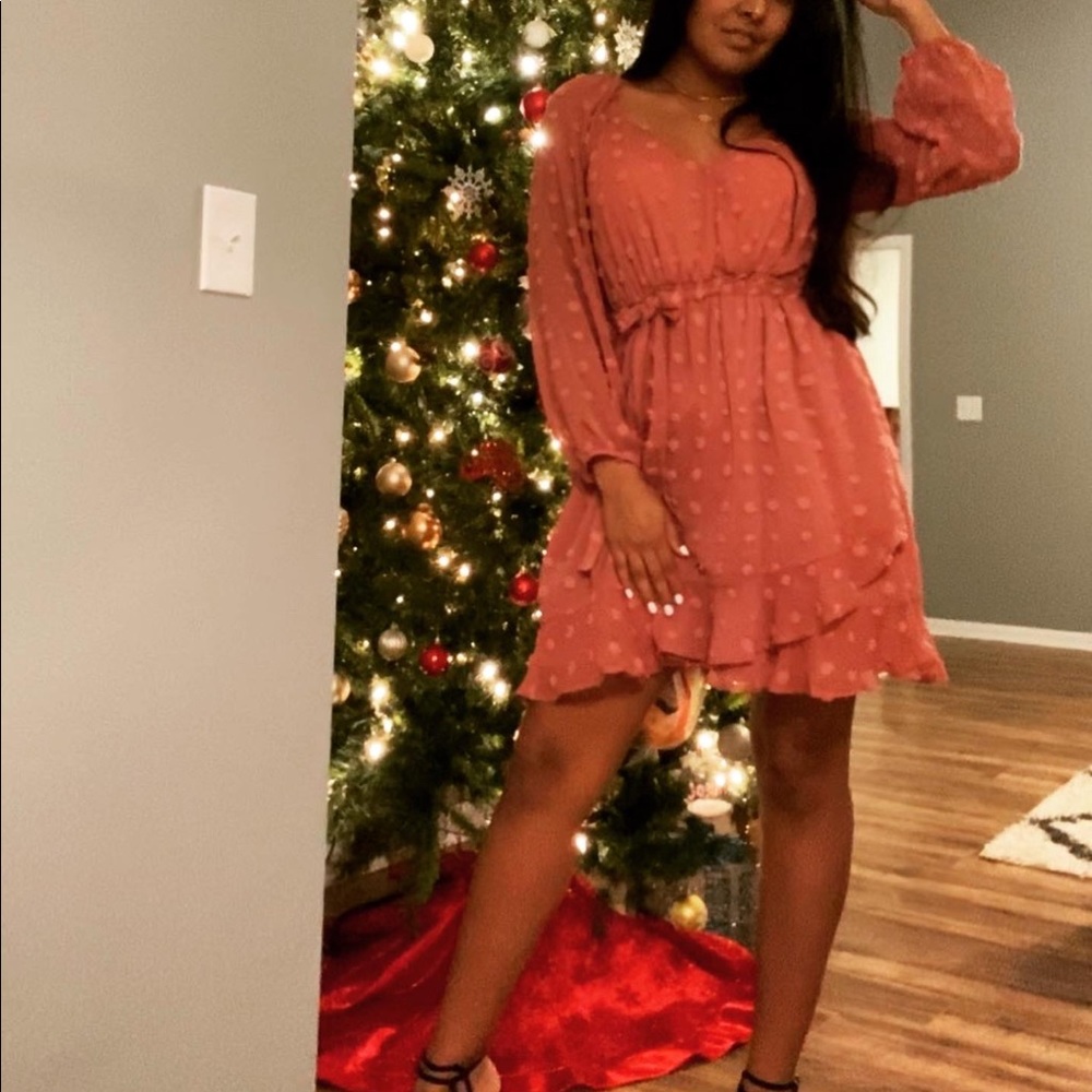 Pink dress